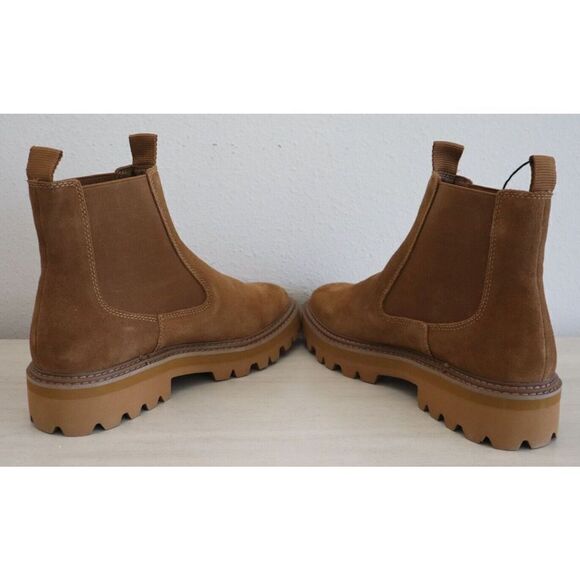 Dolce Vita Women's Sz 10 Brown Moana H20 Waterproof Ankle Chelsea Booties - Picture 3 of 9